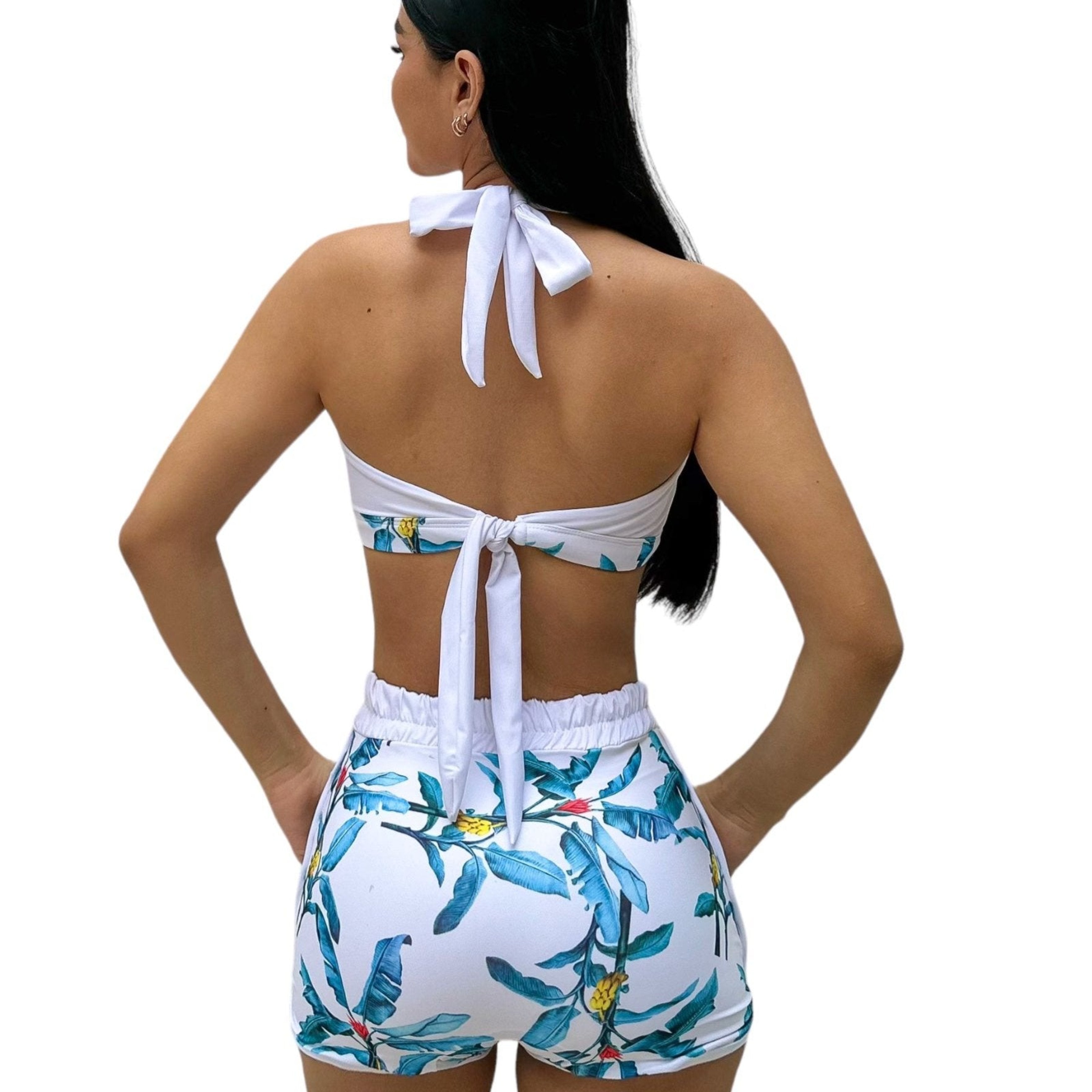 Trajes de bano con Short. Sunny Swimwear